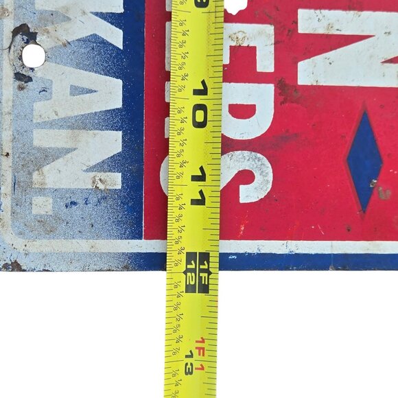 Vintage Barkman Travel Trailers Manhattan Kansas License Plate Dealer Tag Promo - Picture 16 of 16